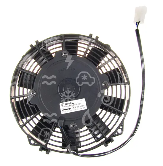 ventilátor univerzální tlačný průměr 190 mm, 12V VA14-AP7C 34S, 5A